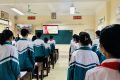 Sinh hoạt dưới cờ trực tuyến theo đơn vị lớp.